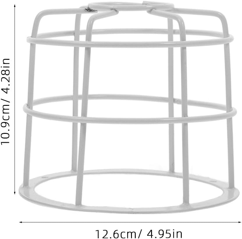 Uonlytech School Bus Warning Light - Protective Mesh Wire Cage for LED Bulb - 4.96 Inch Safety Guard