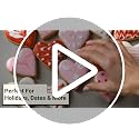 Fox Run 5-Piece Heart Cookie Cutter Set with Storage Tin, Stainless Steel Baking Tools