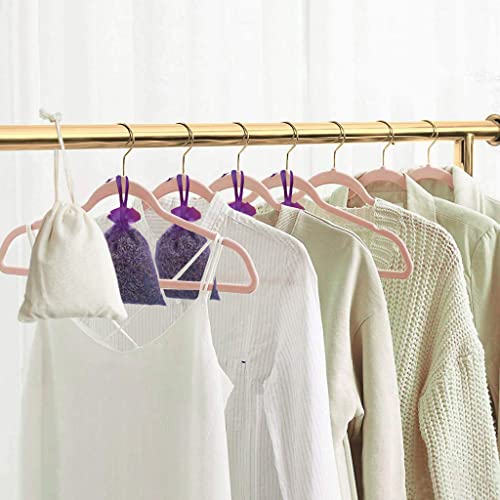 Aromatic Red Cedar and Lavender Sachets for Closets and Drawers, 24-Pack