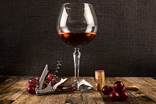 Laguiole Style de Vie Rosewood Corkscrew with Lever & Honey Bee Logo