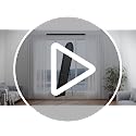 64" x 21" Arched Full Length Floor Mirror, Aluminum Alloy Frame