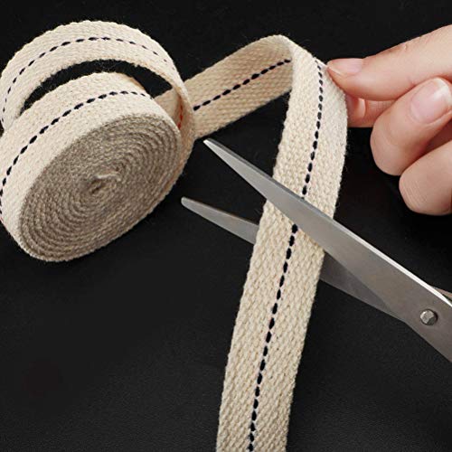 Cotton Oil Lamp Wicks - 3 Rolls, 19.5 Ft Replacement Wicks