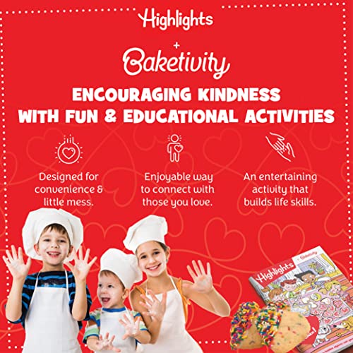 Kids Cookie Baking Kit with Pre-Measured Ingredients & Cookie Cutter