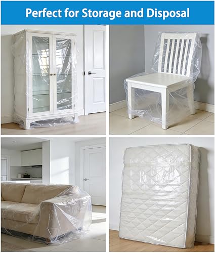 Mattress Bag for Twin & Full Size - 1.5 Mil Waterproof Storage