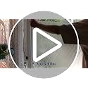 Decorative Frosted Window Privacy Film - Lattice Pattern, 17.5" x 78.7"