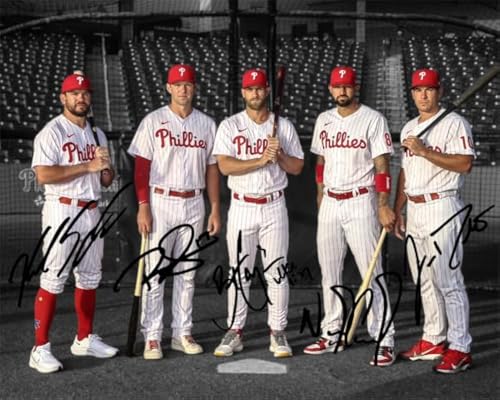 Baseball Players Signed 8x10 Photo Print Autograph Wall Art Decor