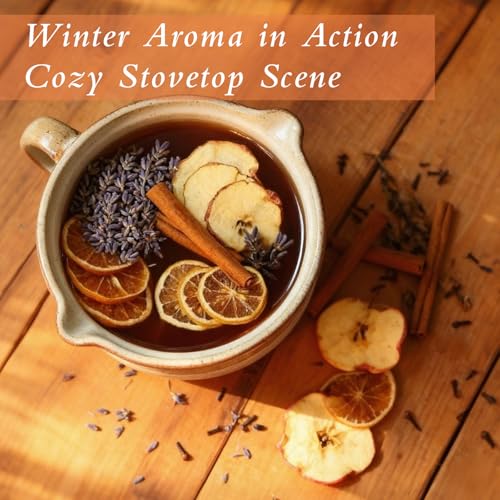 Natural Stovetop Potpourri Simmer Mix - Dried Fruit, Cinnamon & Clove