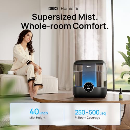 Smart Cool Mist Humidifier 6L for Large Rooms and Bedroom