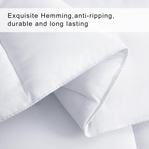 COHOME King Size Cooling Comforter - Luxury All-Season Quilted Down Alternative Duvet Insert | Breathable & Reversible, 92 x 102 Inches