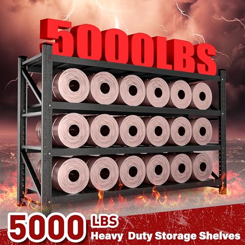 Heavy Duty Garage Shelving Unit 5000LBS Steel Storage Rack