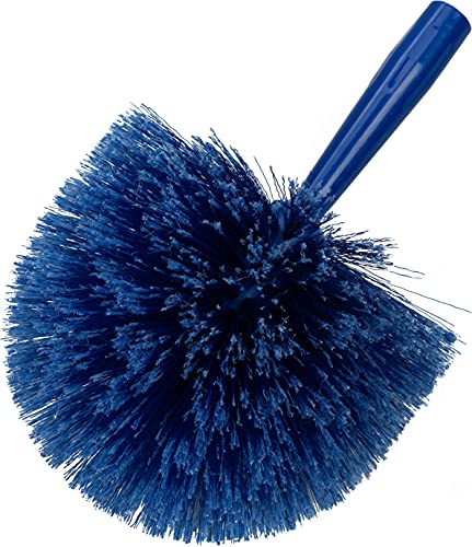 Round Cobweb Duster Head with Electrostatic PVC Bristles for Ceilings