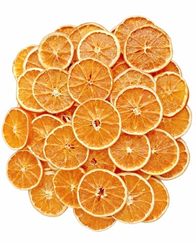50pcs Natural Dried Orange Slices for Crafts, Potpourri and Wreath Making