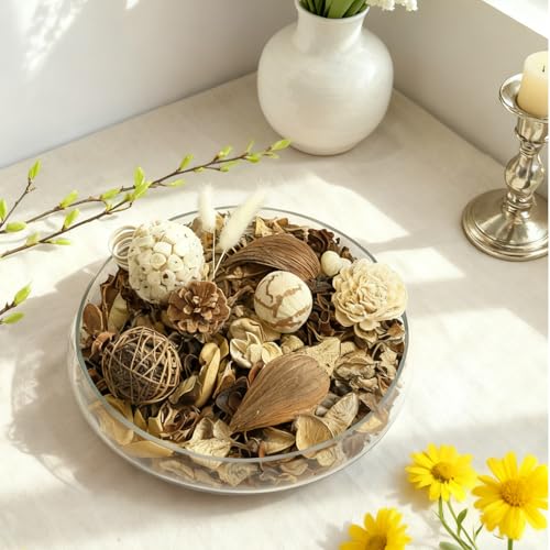 Magnolia Scented Potpourri 20 oz Bag, Natural Dried Flower Vase Filler
