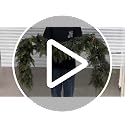Secqous 6 Ft Artificial Cedar Garland - 2 Pack Christmas Holiday Decor