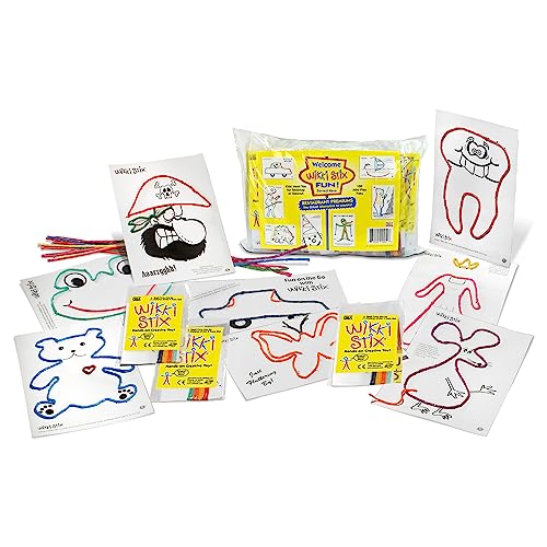 Wikki Stix Mini Play Paks - 100 Pack for Kids' Parties & Classroom Fun