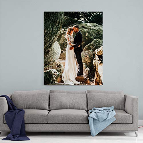 Personalized Custom Canvas Print - Framed 11x14 Photo Wall Art