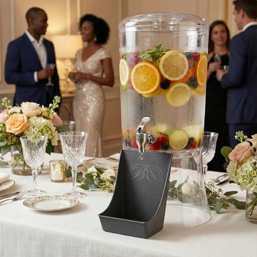 Beverage Drip Catcher Pack of 2 - USA Made Drink Dispenser Accessory