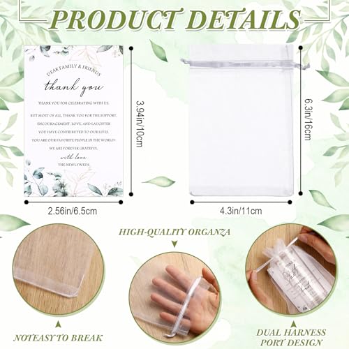 Sliner 50 Set Wedding Shot Glasses Gift Favors Clear White - Party & Wedding Supplies