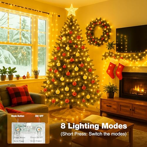 Fairdeer 16FT 50 LED Fairy Lights Battery & USB Powered Twinkle Lights