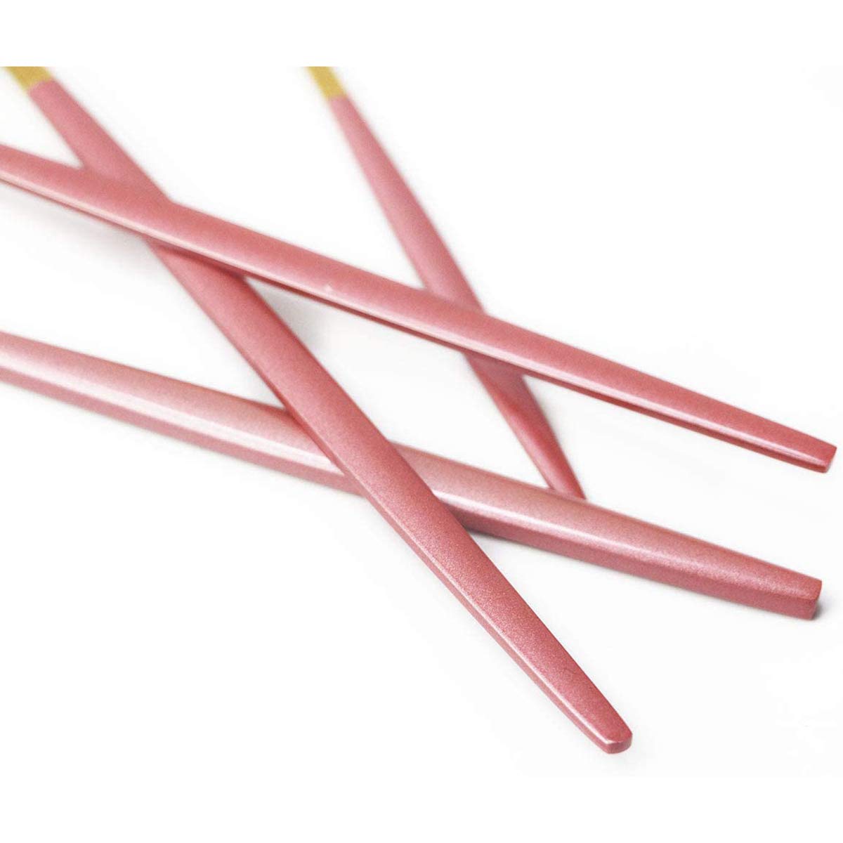 40-Piece Silverware Set 18/10 Stainless Steel Reusable Utensils Forks Spoons Knives Set, Mirror Polished Cutlery Flatware Set, Great for Family Gatherings & Daily Use (Service for 10, Pink Handle)