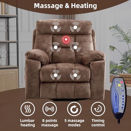 Power Lift Recliner Chair with Massage, Heat, and USB for Elderly