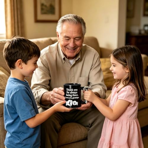Love You Grandpa Hammer Handle Mug 15oz Ceramic Coffee Cup Novelty Gift