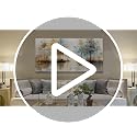 Abstract Tree Canvas Wall Art, 30x60 Inch Large Framed Painting for Home