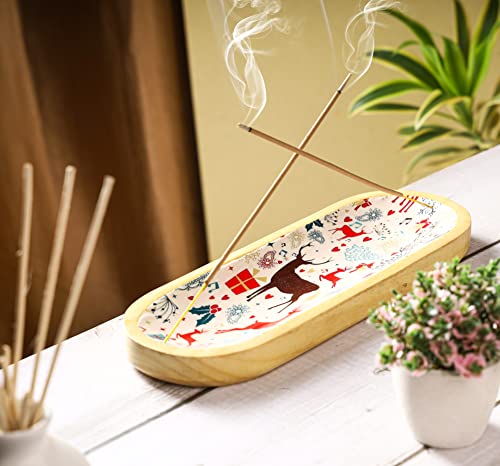 Organic Frankincense and Myrrh Incense Sticks - 100 Count Natural Hand-Dipped