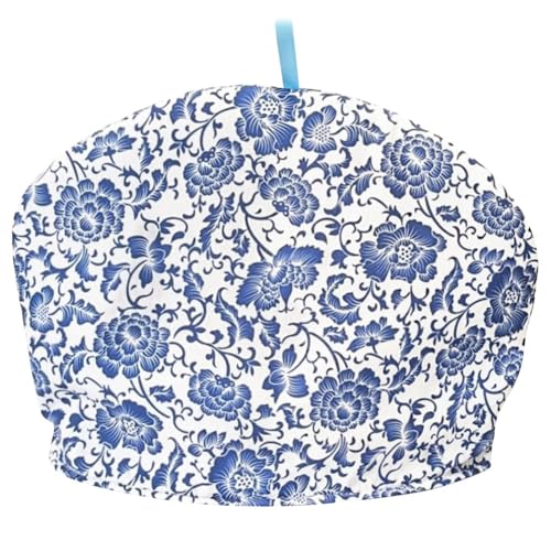 Insulated Cotton Tea Cozy - Vintage Floral Print Teapot Cover for Kitchen