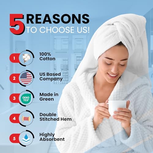 Luxury 100% Cotton Bath Towels - 600 GSM, 27x54 Inch, 2-Piece Set