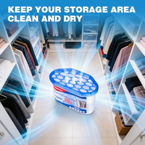 16 Pack Moisture Absorber Buckets for Closet and Wardrobe, 10.6 oz