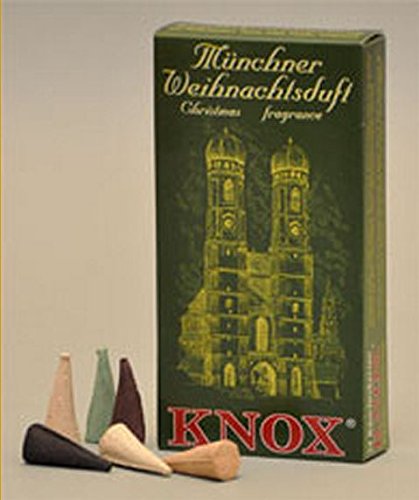 Knox Munich German Incense Cones Variety Pack for Christmas - 24 Scents