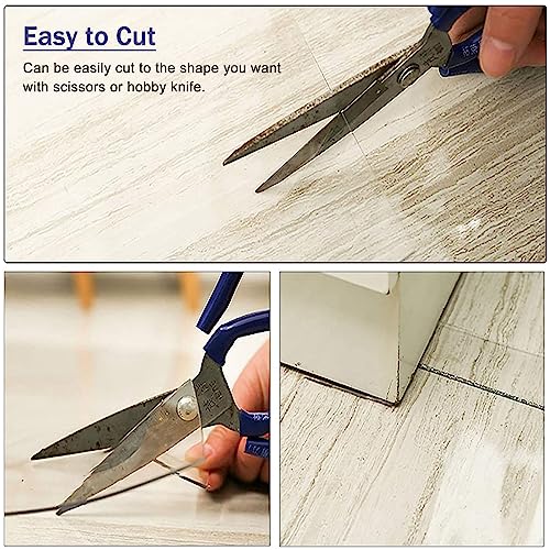 Clear PVC Hardwood Floor Protector Mat - 2mm Thick Waterproof Vinyl Rug