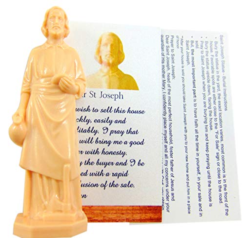 St. Joseph Home Selling Kit with Statue, Prayer Card, and Instructions