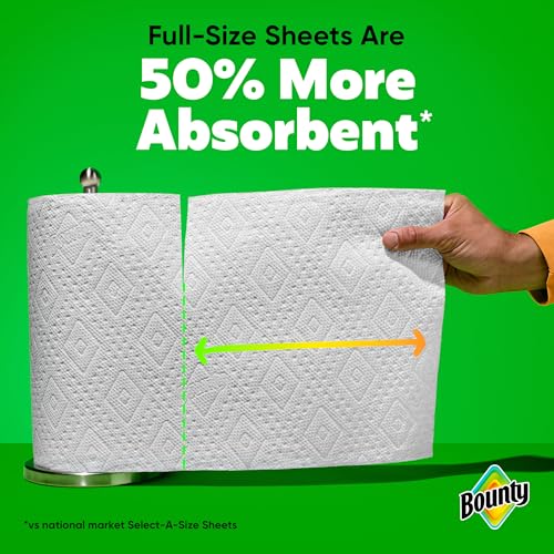 Full Sheet White Paper Towels - 2 Triple Rolls (6 Regular Roll Count)