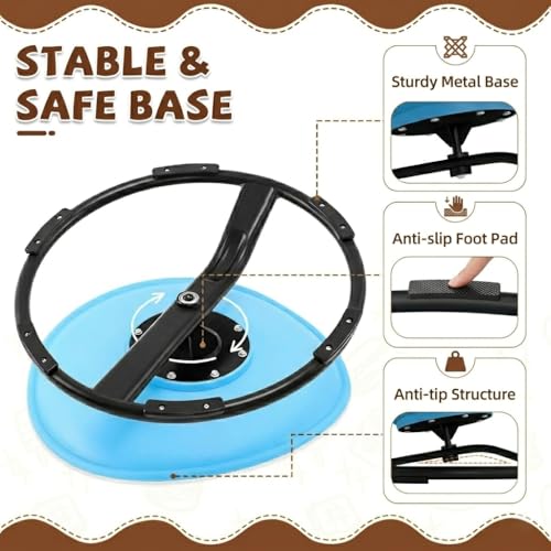 360° Sensory Spinning Chair for Kids, Heavy Duty Balance & Focus Toy