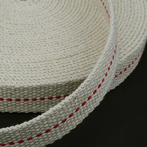 33 Feet Cotton Oil Lamp Wick Roll - 3/4 Inch Replacement Wick