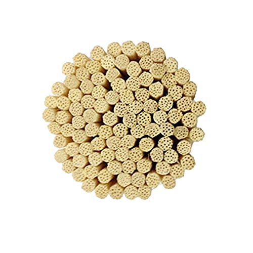 100-Pack Natural Rattan Reed Diffuser Replacement Sticks (7 Inches x 3mm)