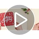 Qunclay 12 Pack Christmas Metal Cookie Tins with Lids for Holiday Gifting