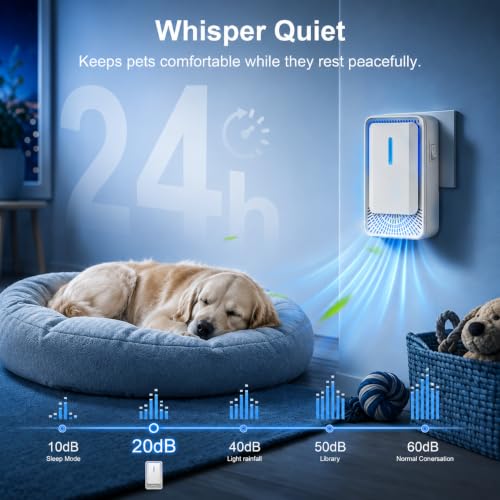 Cat Litter Deodorizer & Air Purifier 3-Pack for Pet Odors