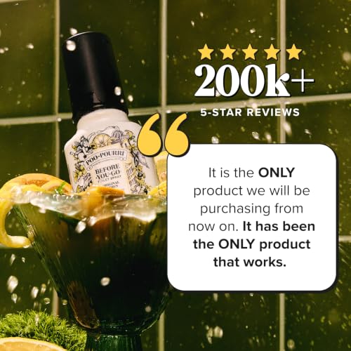 Poo-Pourri Before-You-Go Toilet Spray 2 Fl Oz - Citrus Fresh Refillable Spray