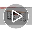 LED TV Stand Dresser with 12 Drawers and Power Outlets for 75-Inch TVs