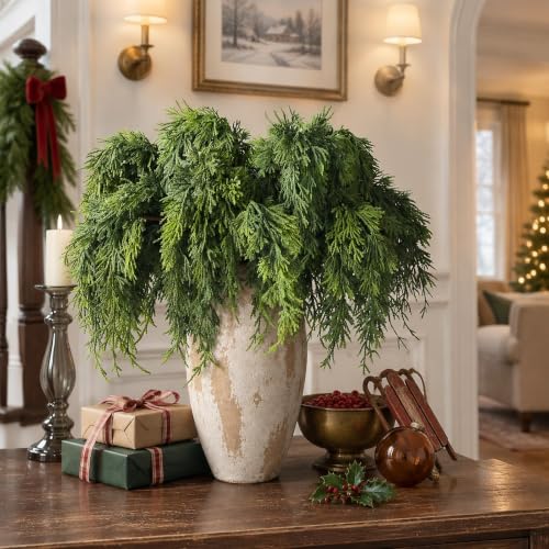 12 Pcs 32" Realistic Cedar Branches for Vase Christmas Decor – GLIDLION