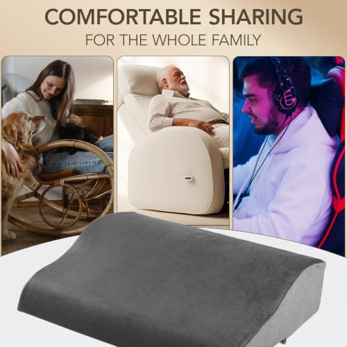 Ergonomic Lumbar Support Pillow for Recliner & Gaming Chairs