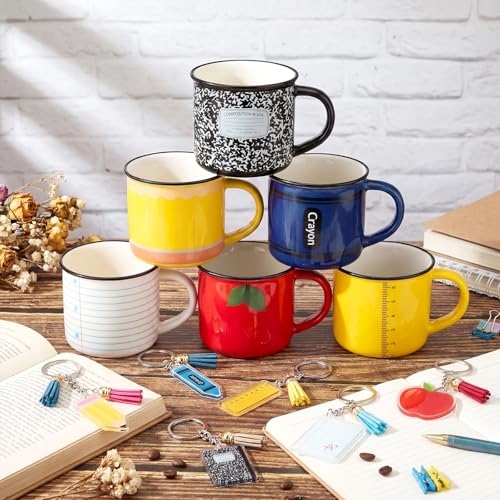 Hushee Christmas Teacher Mug & Keychain Gift Set - Stationery