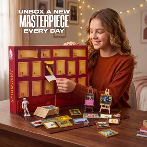 Mini Masterpieces Advent Calendar - 20 Days of Miniature Art & Accessories