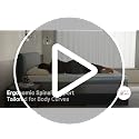 Novilla Bliss 12 Inch Queen Memory Foam Mattress - Gel Cooling & Pressure Relief