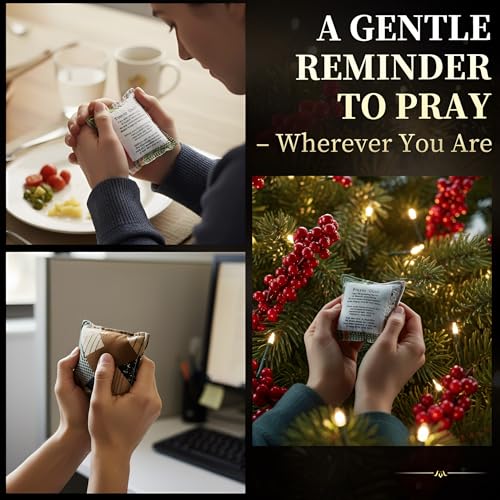 Pocket Prayer Quilt with Cross & Greeting Card - Faith Gift