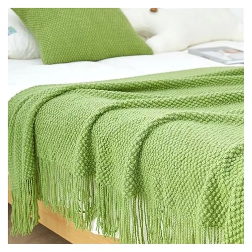 Solid Color Decorative Bed Runner Scarf, Modern Bed End Throw Blanket
