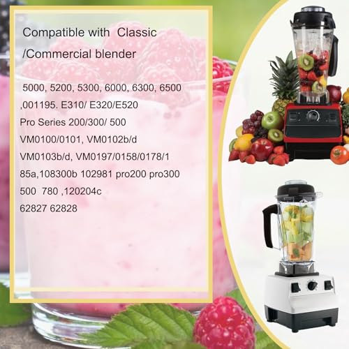 64oz Blender Pitcher Replacement Container for Classic Series Blenders